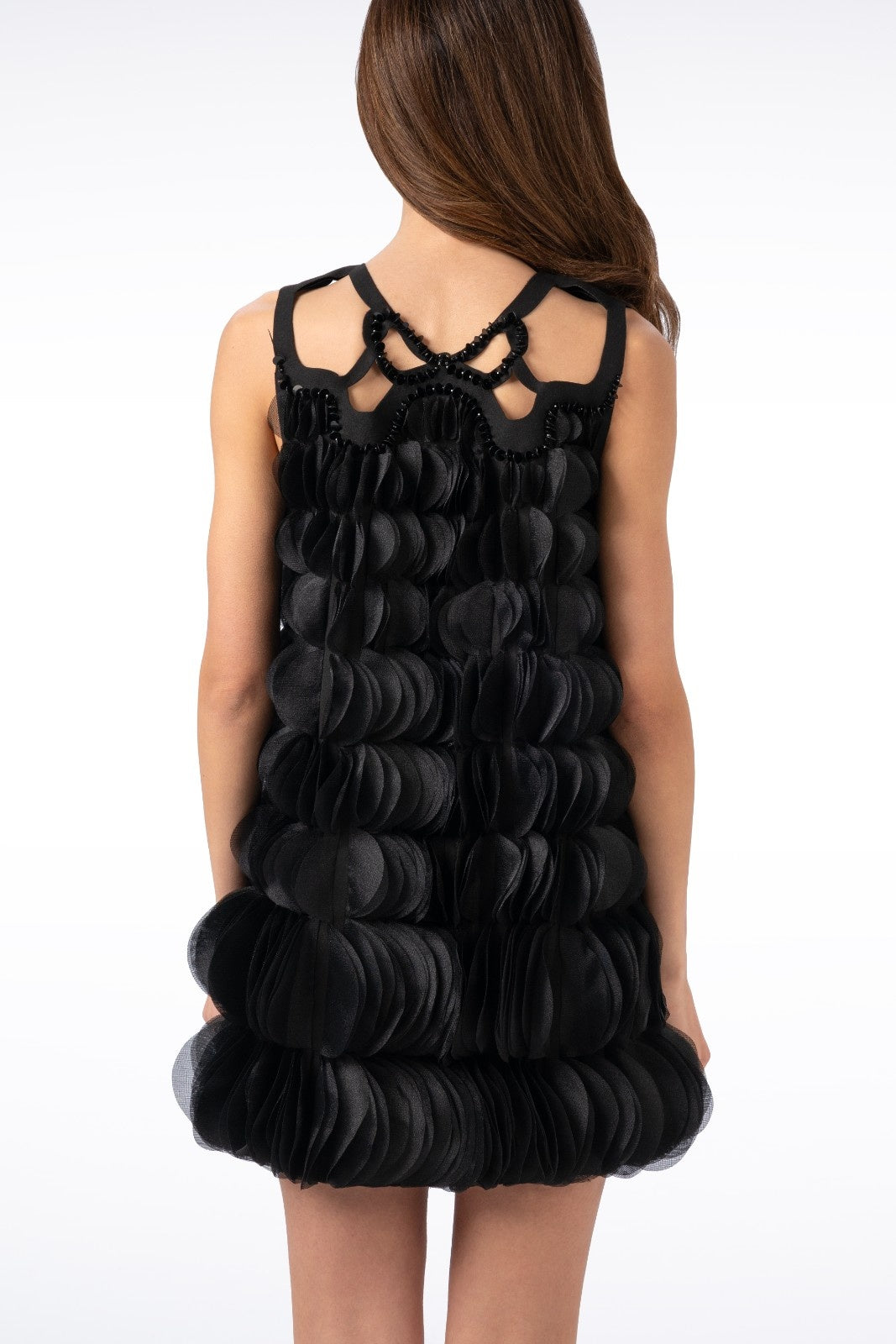 Layered Dress with Bow Detail on Top